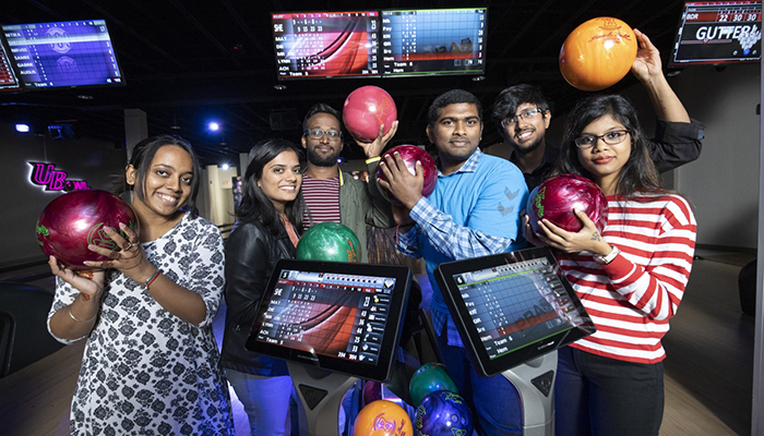 Alumni Bowling Event