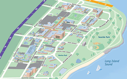 UB campus map