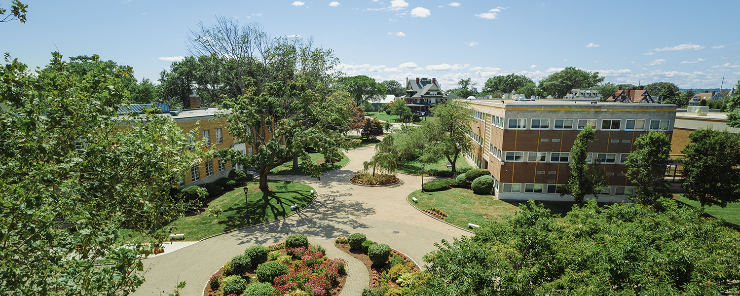 Aerial view of UB's Campus