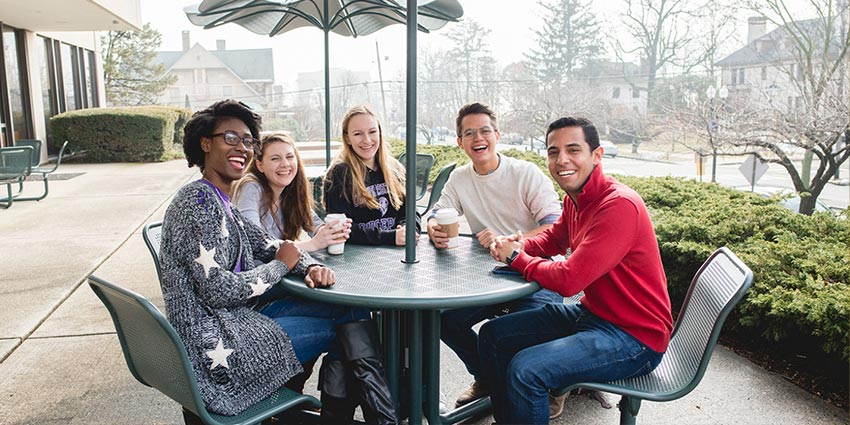 Students at UB, one of the best accelerated nursing programs in CT