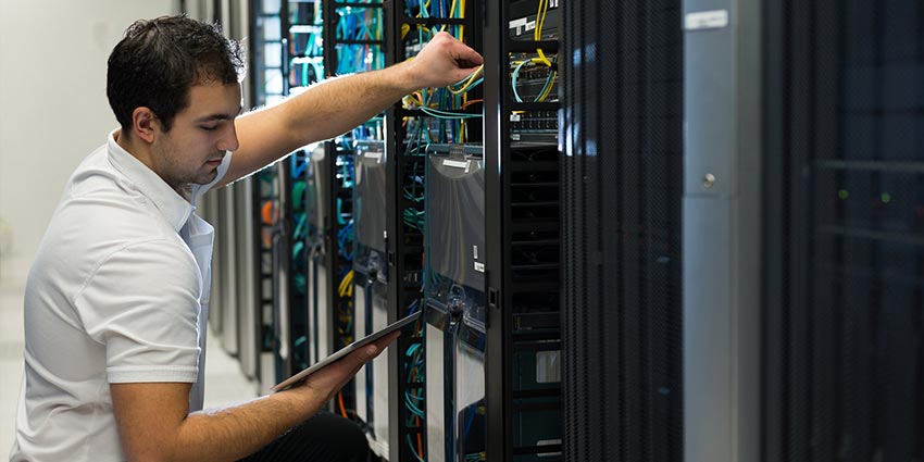 A student at UB, one of the best Computer Engineering MS programs in CT