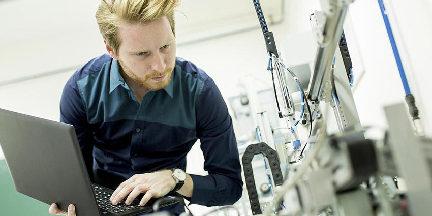 A student at UB, one of the best electrical engineering MS programs in CT