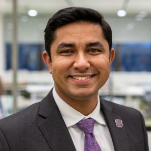 headshot of Malhar Sharma
