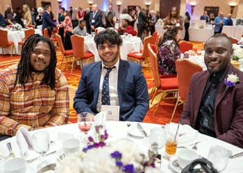 people seated at the gala
