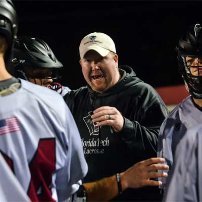 Ryan McAleavey, new head coach of UB men’s lacrosse