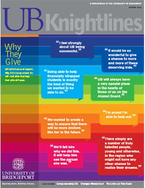 Knightlines spring 2014 cover