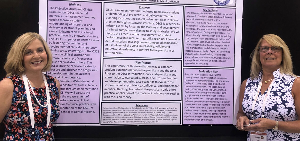 Dental Hygiene Faculty Pioneer New Methods University of Bridgeport